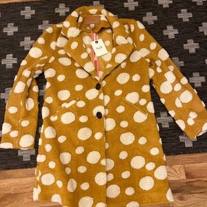 Mustard Yellow Long Jacket